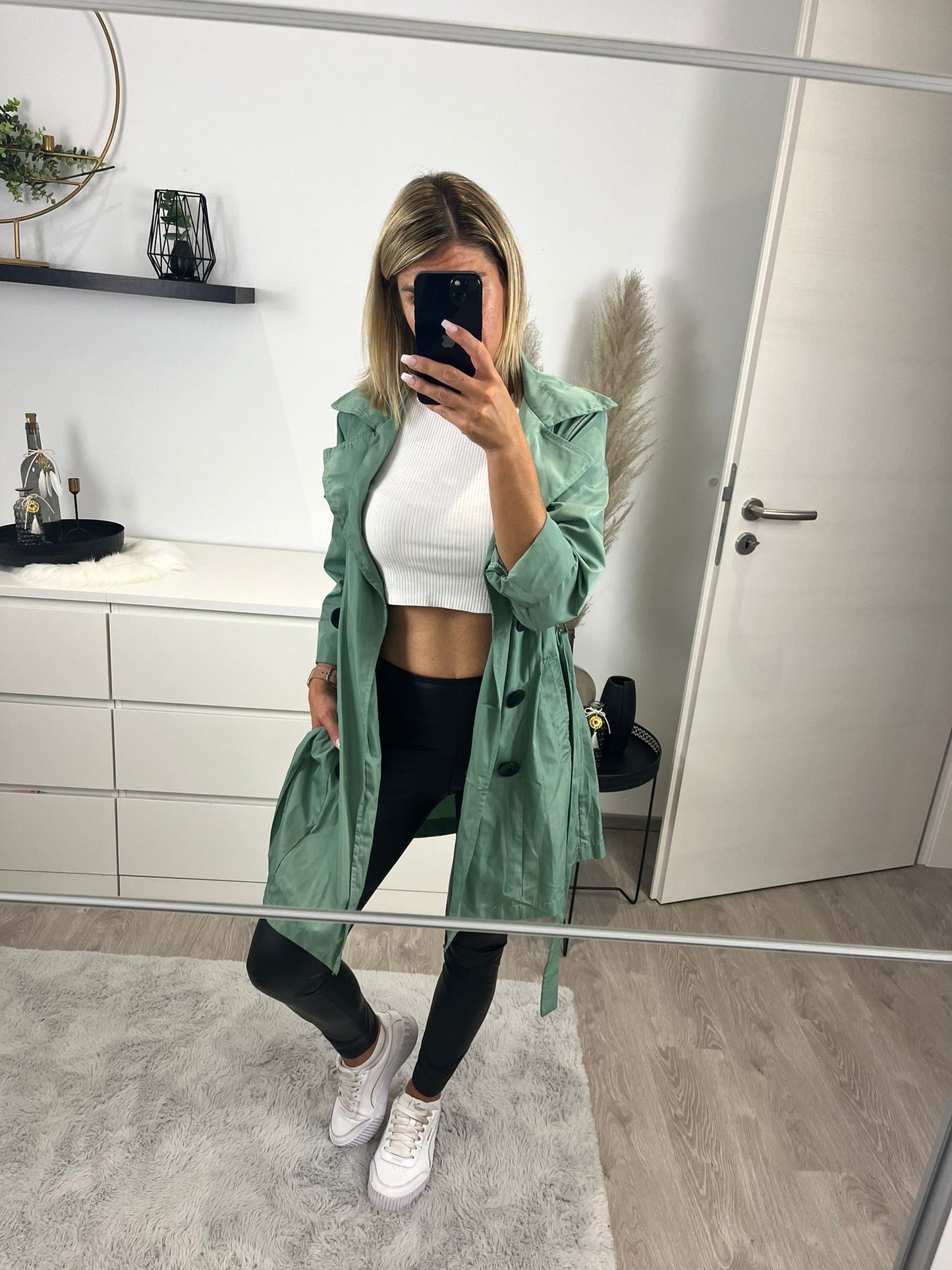Parka grün
