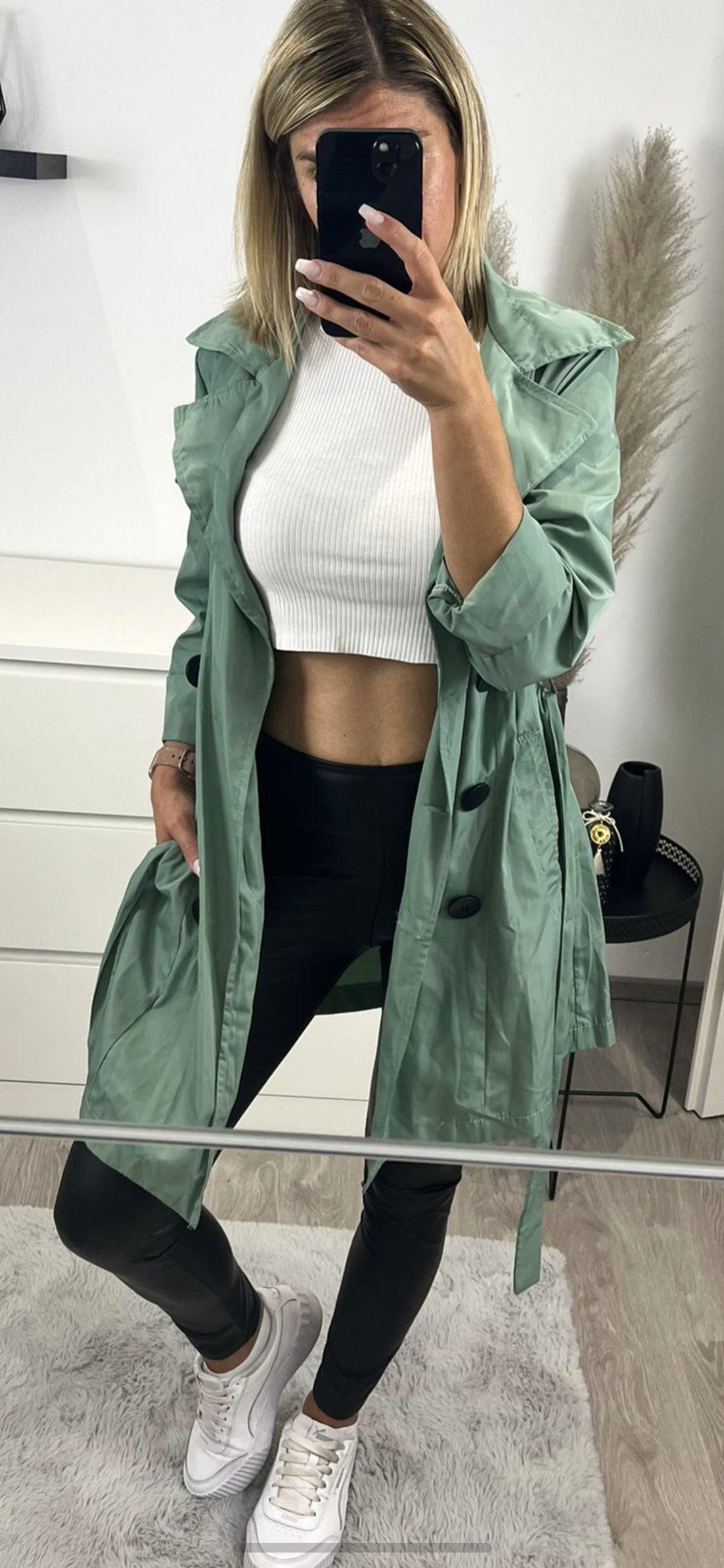 Parka grün