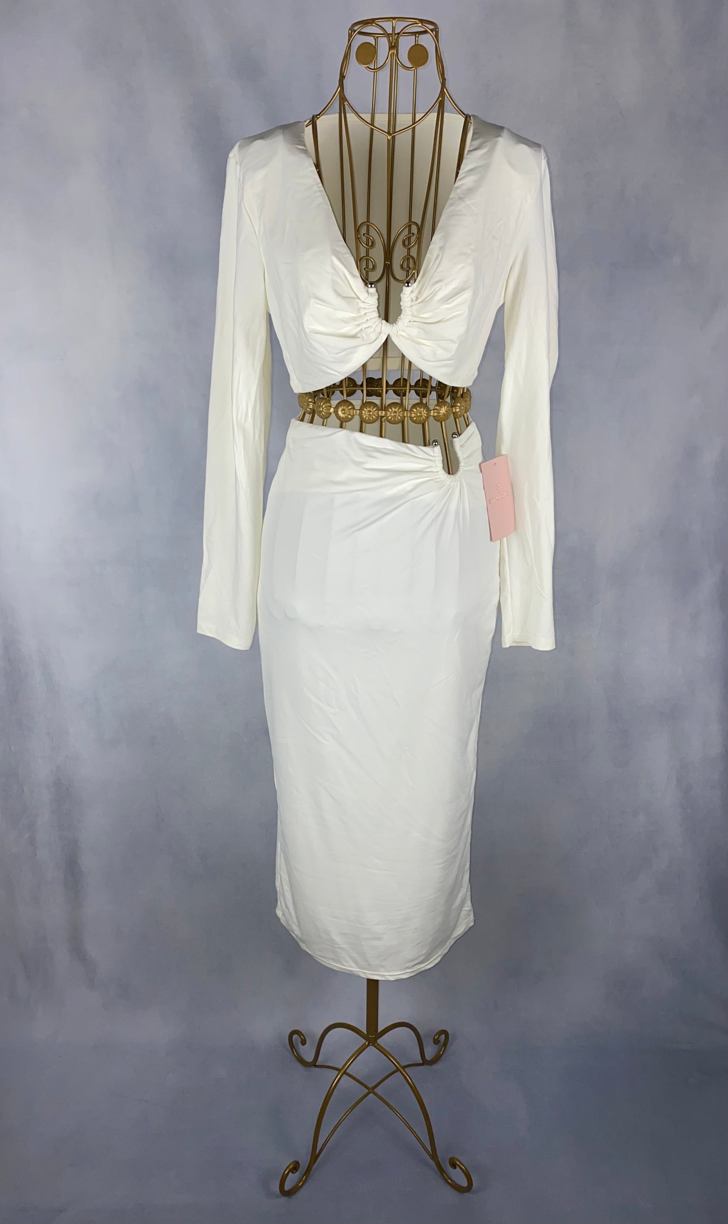 Kleid zweiteiler weiß
