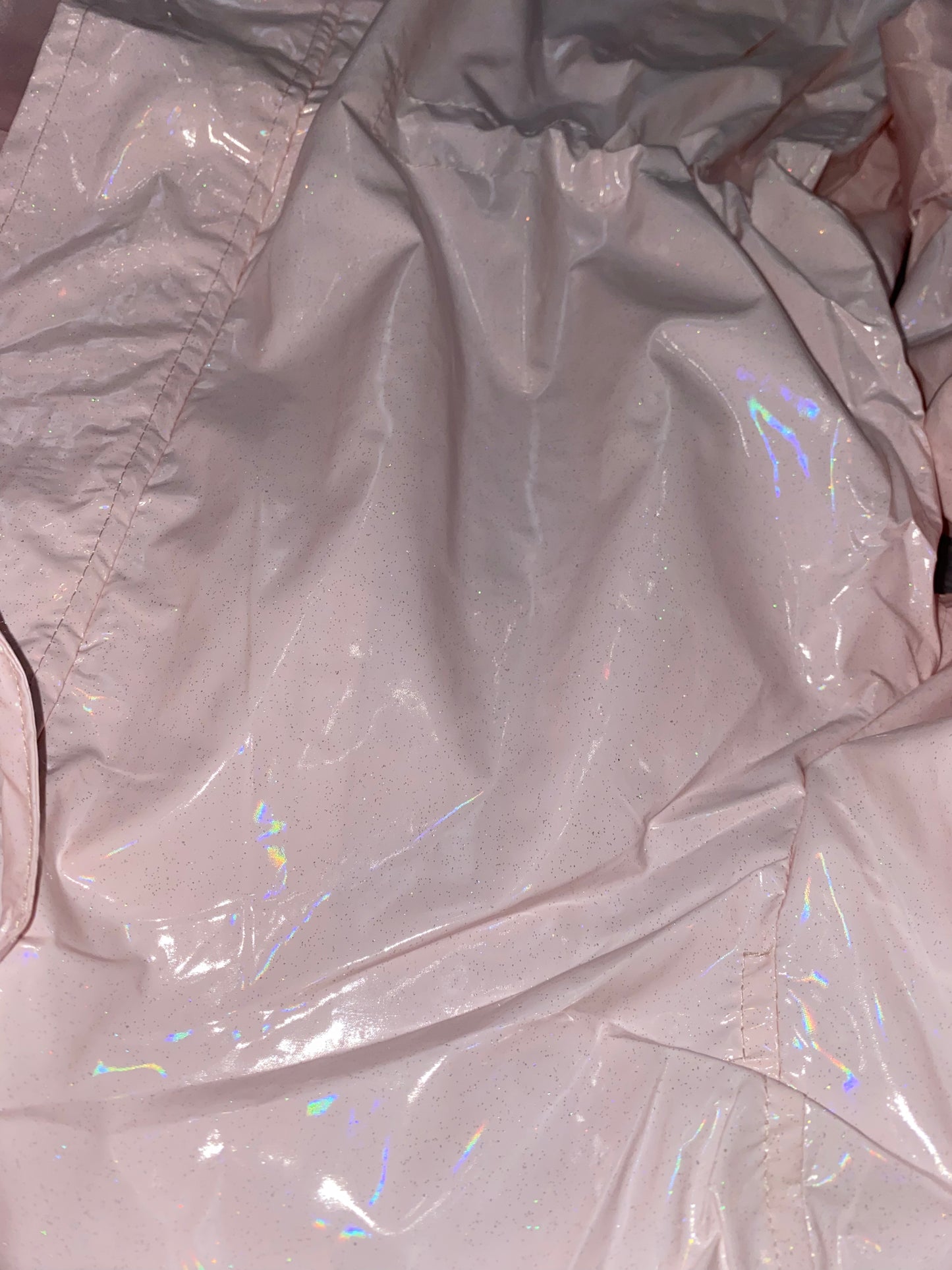 Jacke glitzer rosa