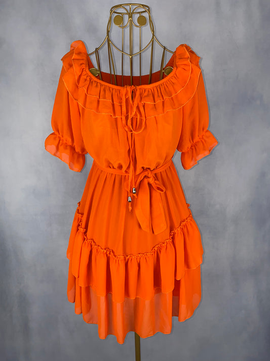 Kleid orange