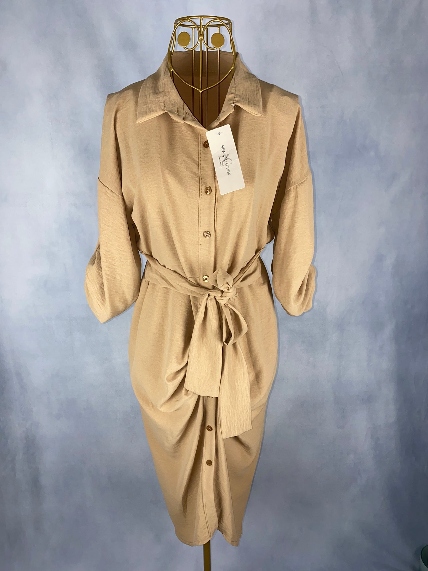 Businesskleid beige