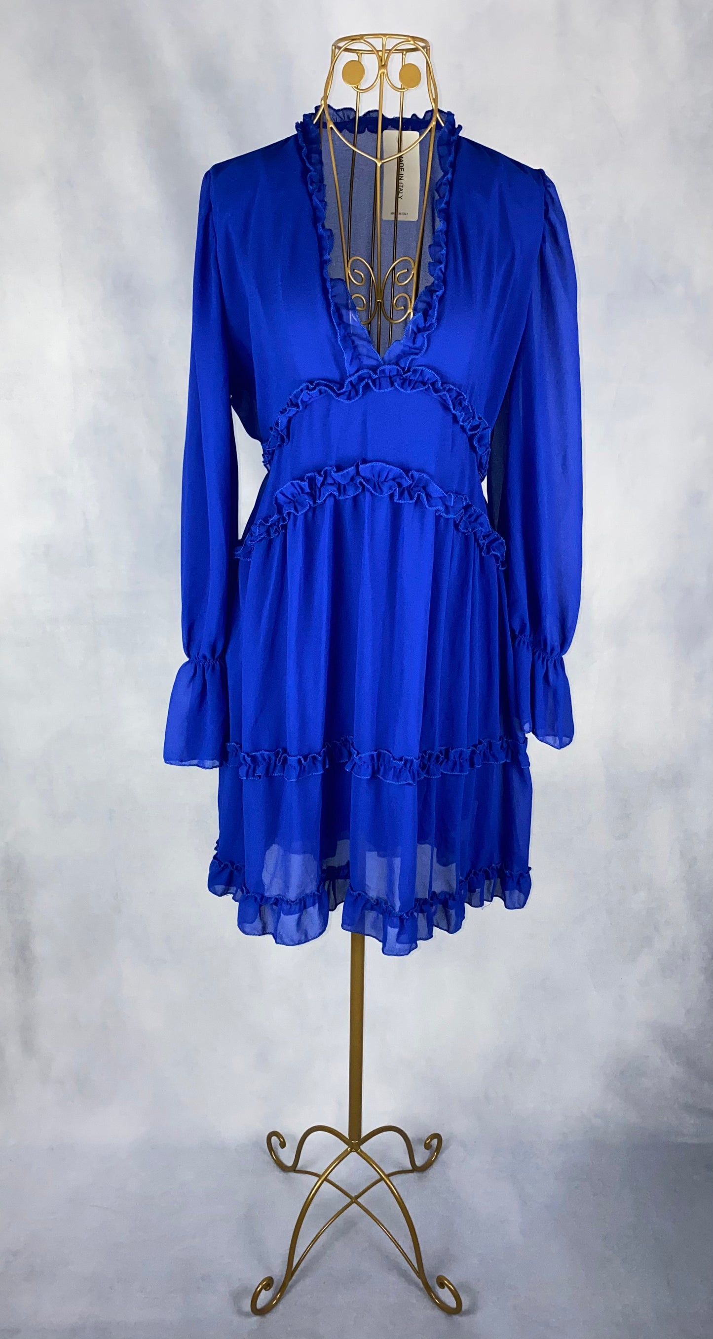 Kleid blau