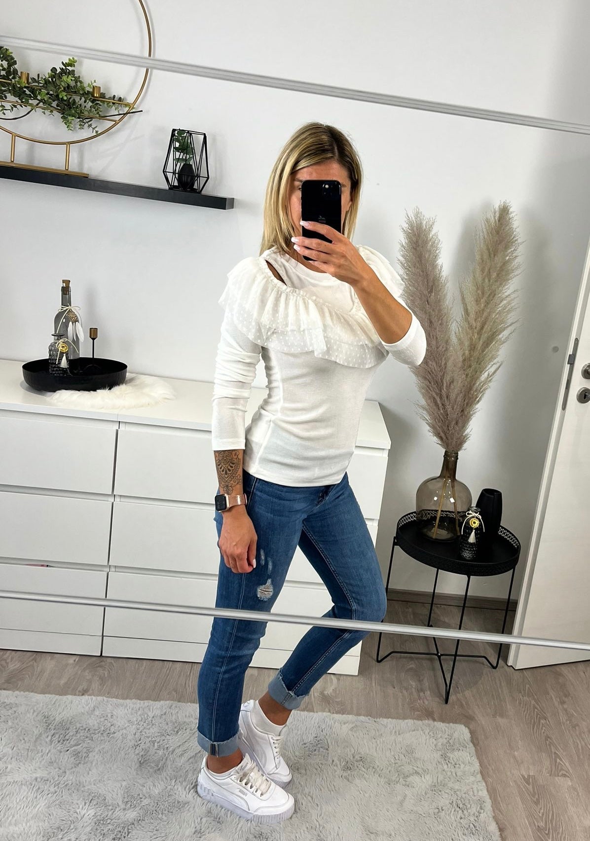 Bluse weiß