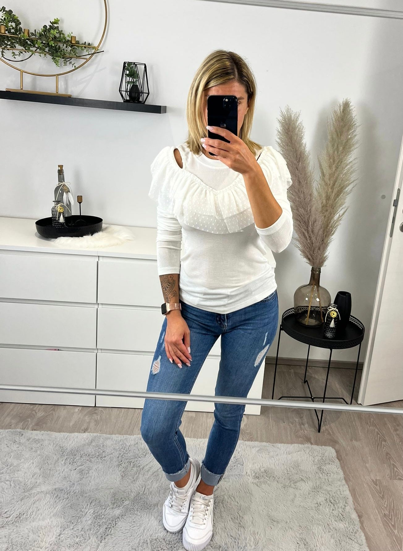 Bluse weiß