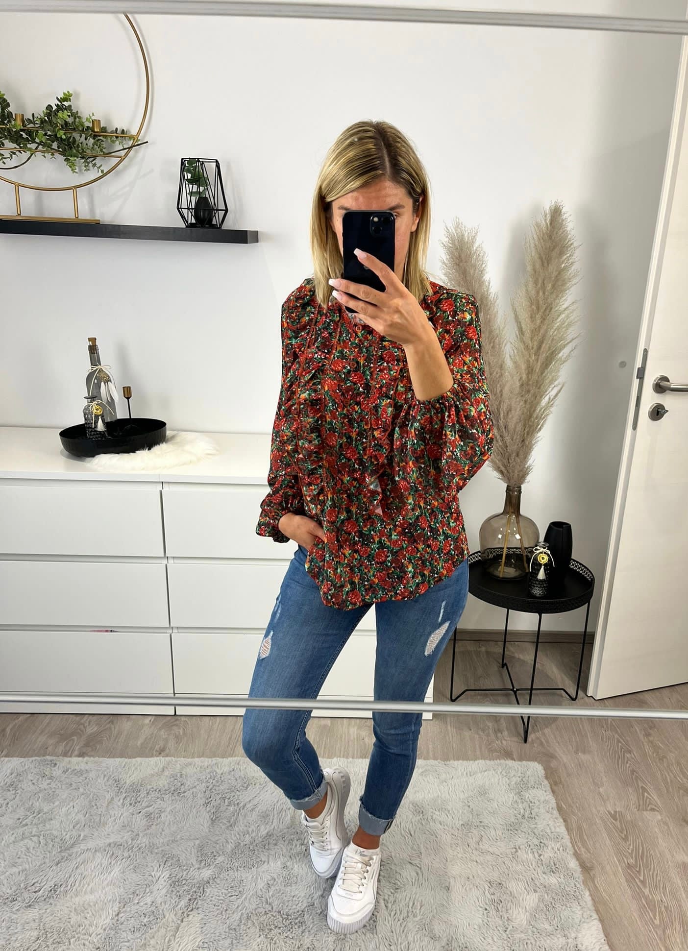 Bluse floral