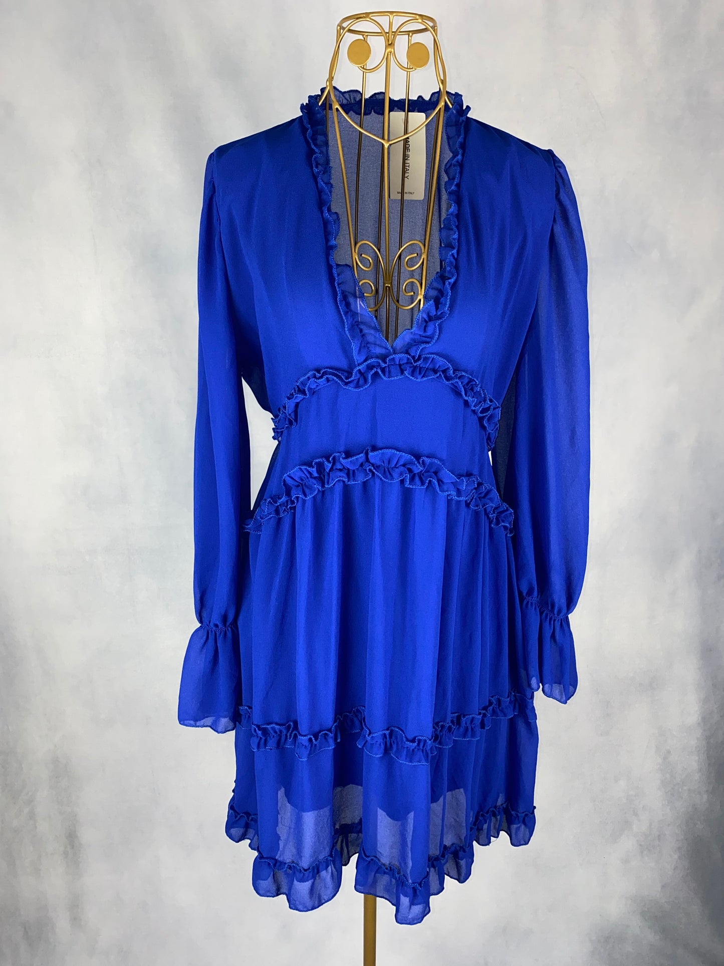 Kleid blau