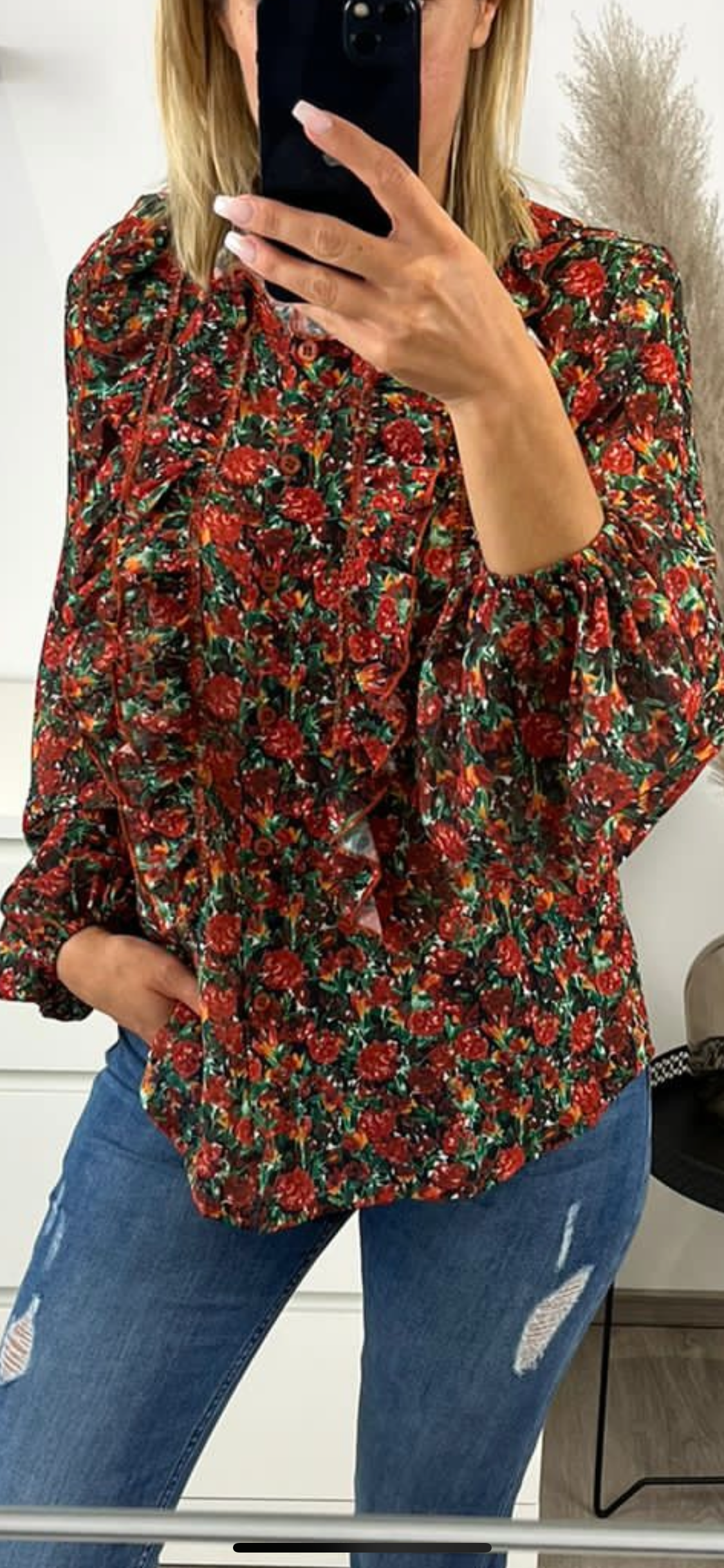 Bluse floral