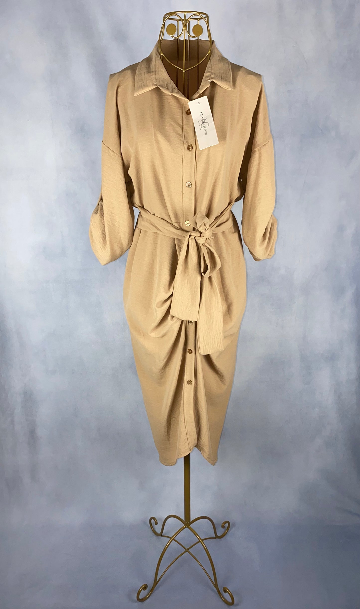 Businesskleid beige