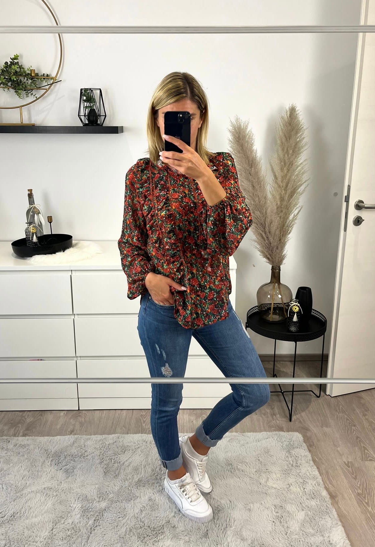 Bluse floral